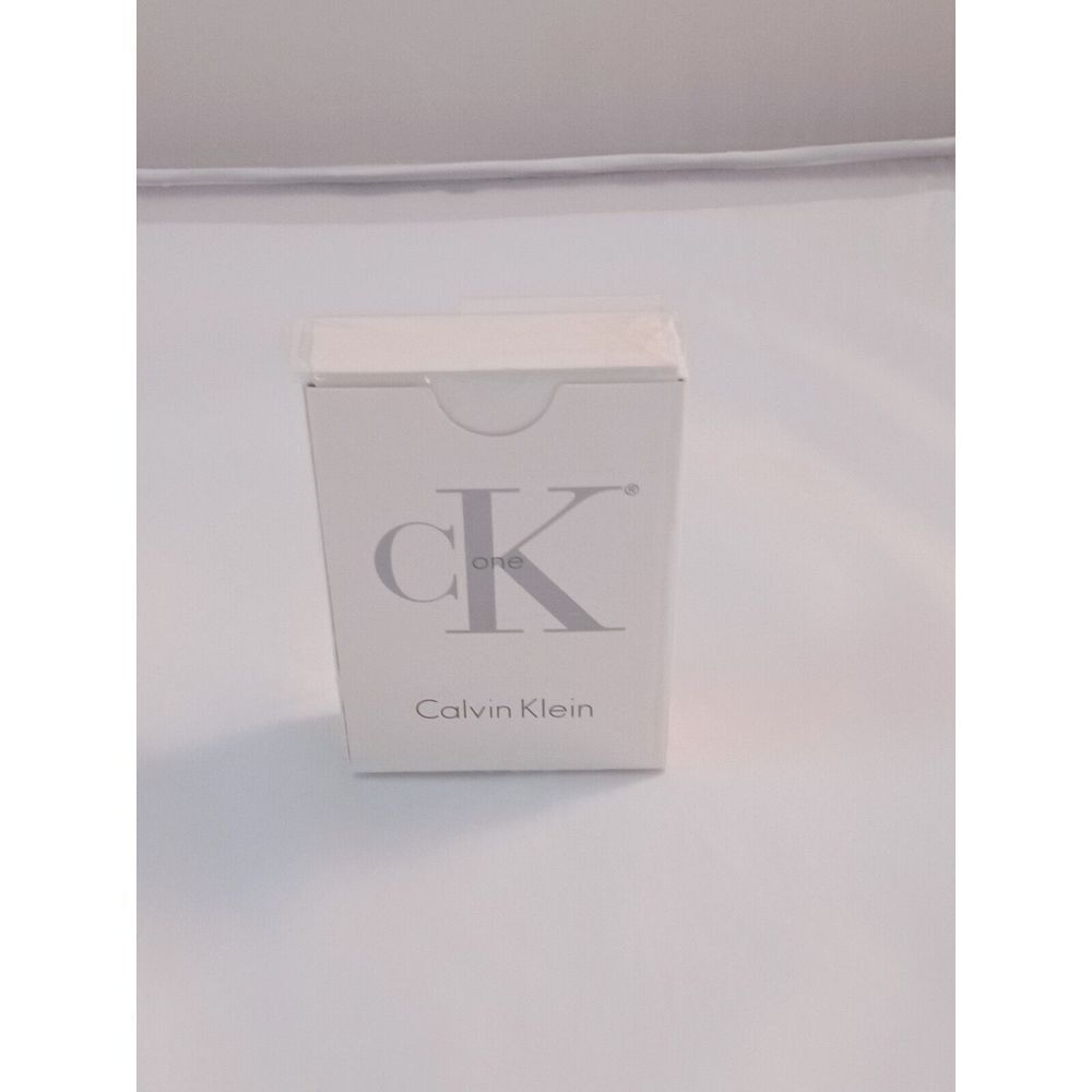 Calvin Klein One White Deck Playing Cards Unopened Promotional